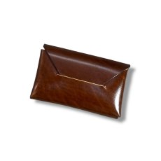 画像9: 10カラーベルギー産ルガトショルダー/薄い名刺入れ/薄いカードケース (9)