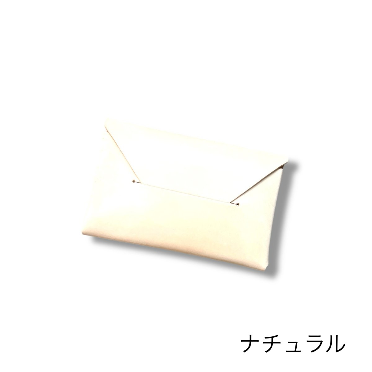 画像2: 10カラー国産ヌメ革/薄い名刺入れ/薄いカードケース (2)