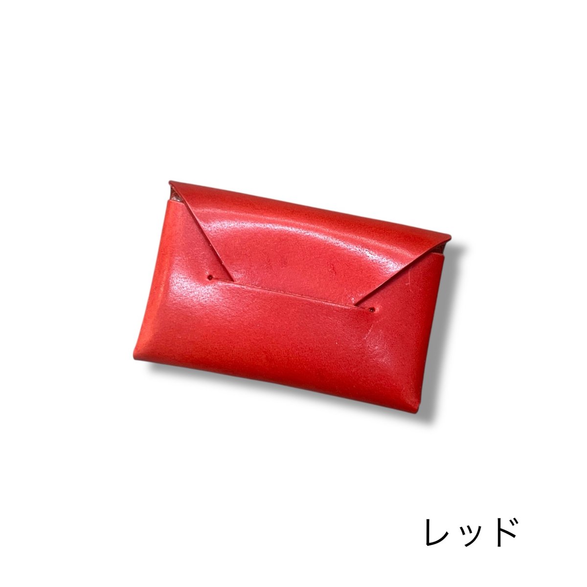 画像7: 10カラー国産ヌメ革/薄い名刺入れ/薄いカードケース (7)