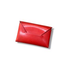 画像7: 10カラー国産ヌメ革/薄い名刺入れ/薄いカードケース (7)