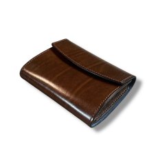 画像2: 10カラー/ミドルウォレット/3つ折り財布/ルガトショルダー（送料無料） (2)