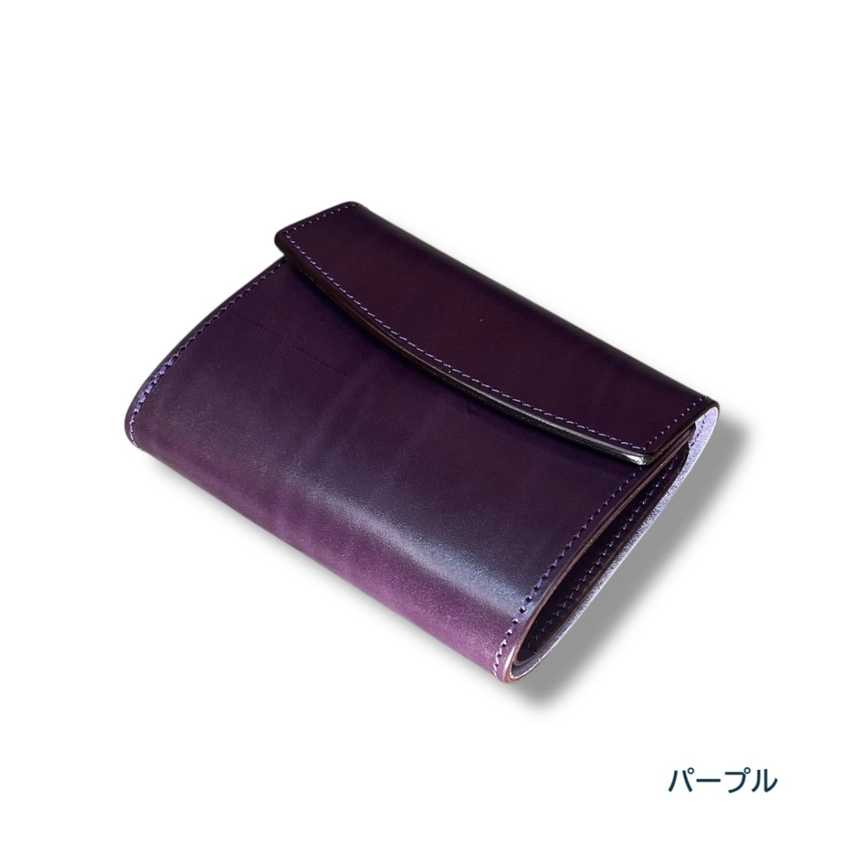 画像4: 10カラー/ミドルウォレット/3つ折り財布/ルガトショルダー（送料無料） (4)