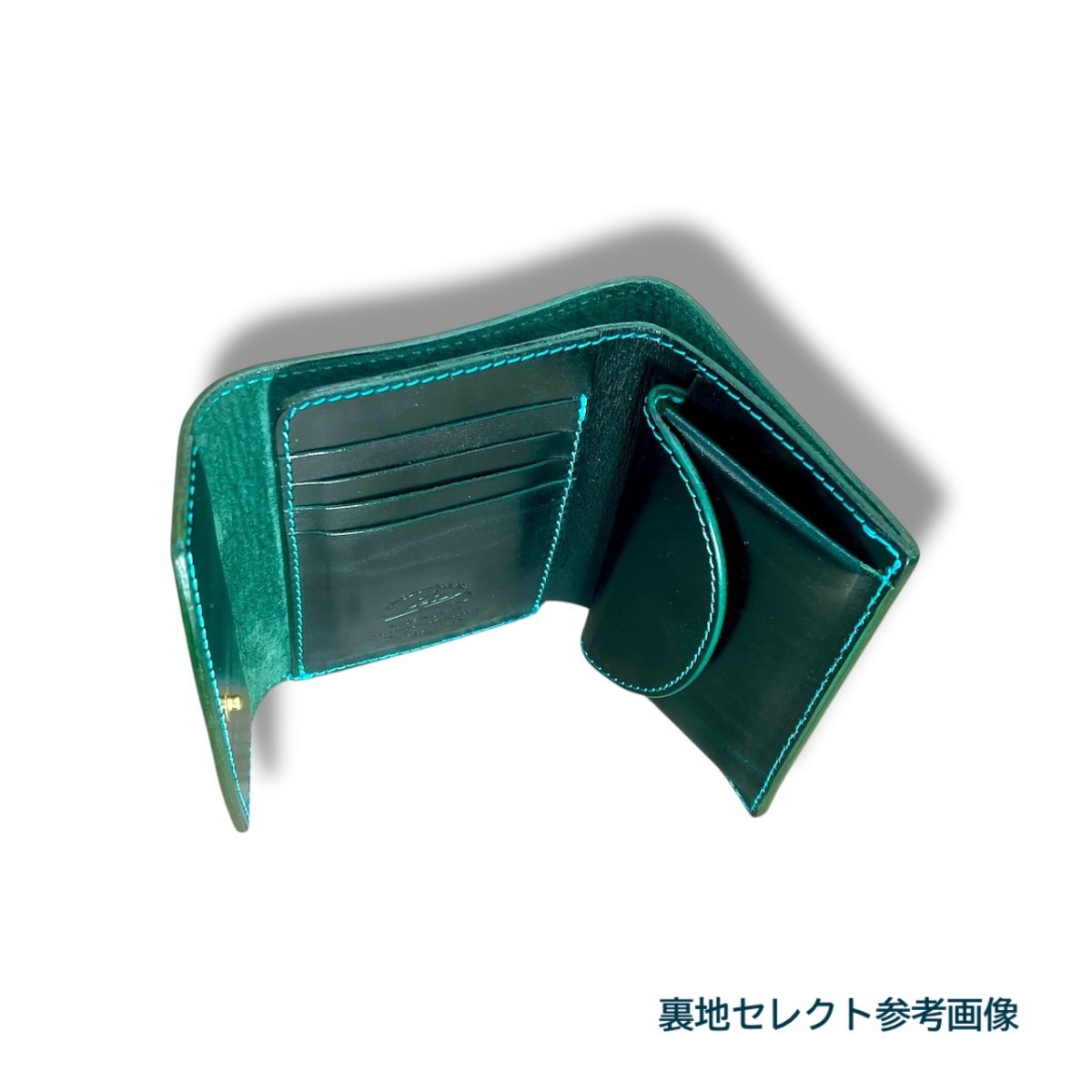 画像18: 10カラー/ミドルウォレット/3つ折り財布/ルガトショルダー（送料無料） (18)