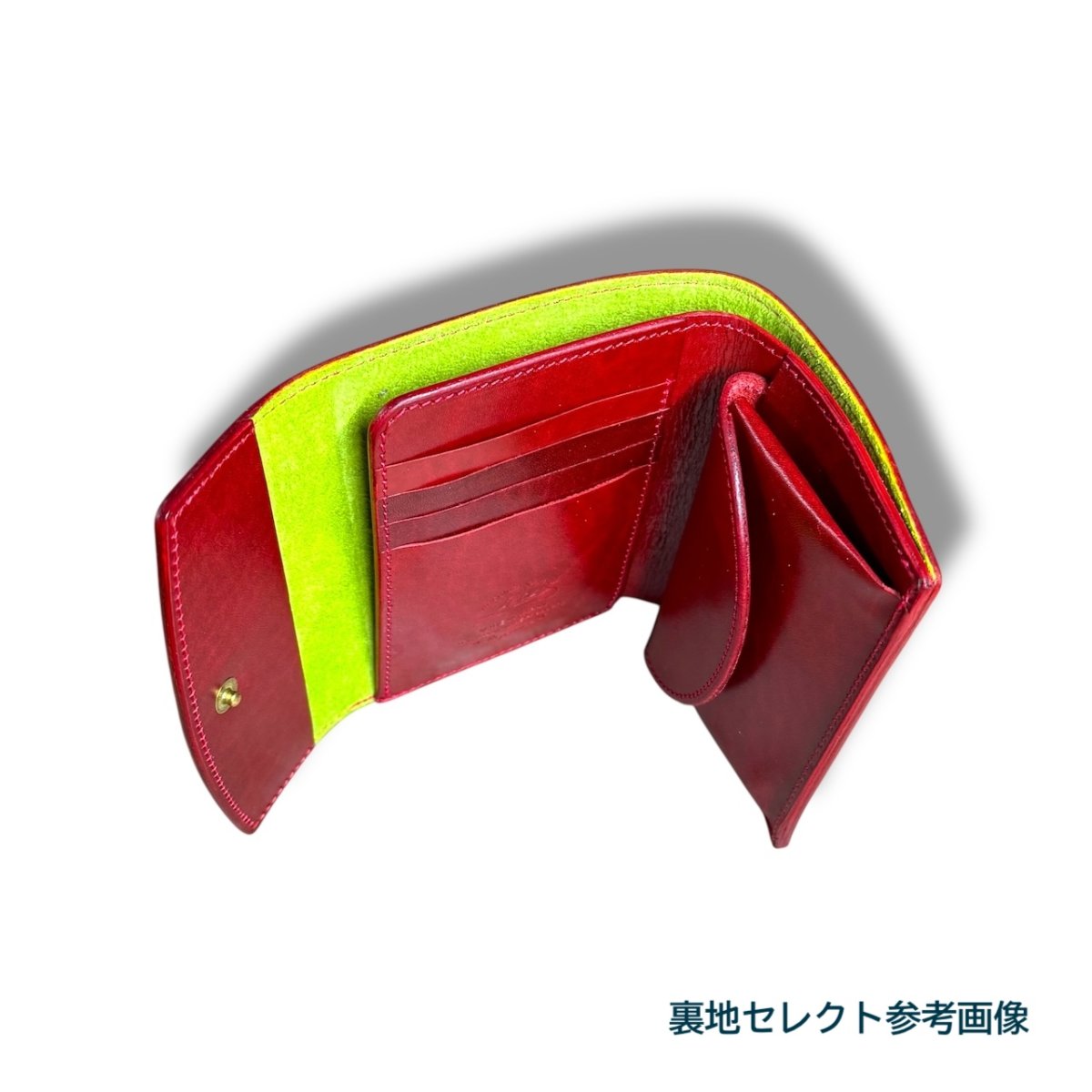 画像13: 10カラー/ミドルウォレット/3つ折り財布/ルガトショルダー（送料無料） (13)