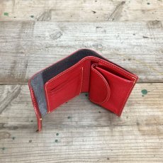 画像7: 12カラー/ミドルウォレット/イタリアンレザー/3つ折り財布（送料無料） (7)