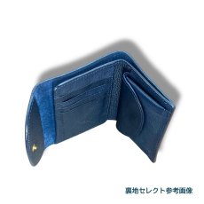 画像19: 12カラー/ミドルウォレット/イタリアンレザー/3つ折り財布（送料無料） (19)