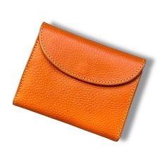 画像4: 12カラー/ミドルウォレット/イタリアンレザー/3つ折り財布（送料無料） (4)