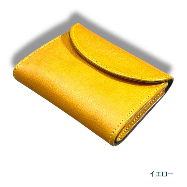 12カラー/ミドルウォレット/イタリアンレザー/3つ折り財布（送料無料）