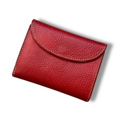 画像3: 12カラー/ミドルウォレット/イタリアンレザー/3つ折り財布（送料無料） (3)