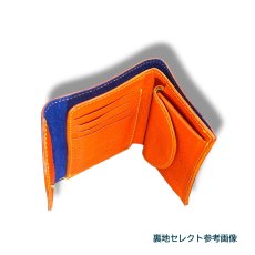 画像16: 12カラー/ミドルウォレット/イタリアンレザー/3つ折り財布（送料無料） (16)
