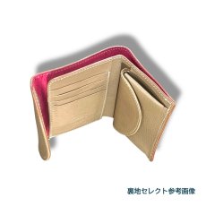 画像25: 12カラー/ミドルウォレット/イタリアンレザー/3つ折り財布（送料無料） (25)