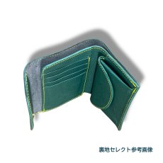 画像20: 12カラー/ミドルウォレット/イタリアンレザー/3つ折り財布（送料無料） (20)