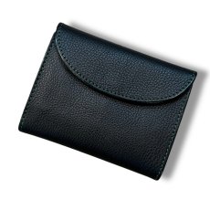画像6: 12カラー/ミドルウォレット/イタリアンレザー/3つ折り財布（送料無料） (6)