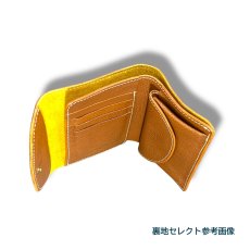 画像24: 12カラー/ミドルウォレット/イタリアンレザー/3つ折り財布（送料無料） (24)