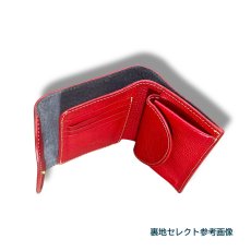 画像15: 12カラー/ミドルウォレット/イタリアンレザー/3つ折り財布（送料無料） (15)