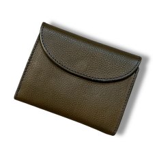 画像11: 12カラー/ミドルウォレット/イタリアンレザー/3つ折り財布（送料無料） (11)