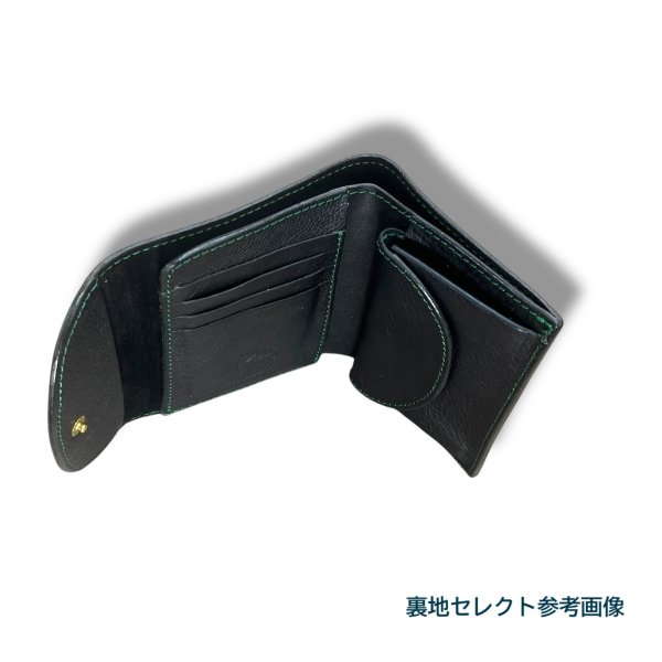 12カラー/ミドルウォレット/イタリアンレザー/3つ折り財布（送料無料）