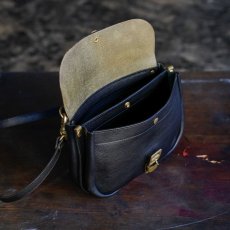 画像11: 5カラー/栃木オイルレザー＆イタリアンレザー/パーテーションポーチ/（送料無料） (11)