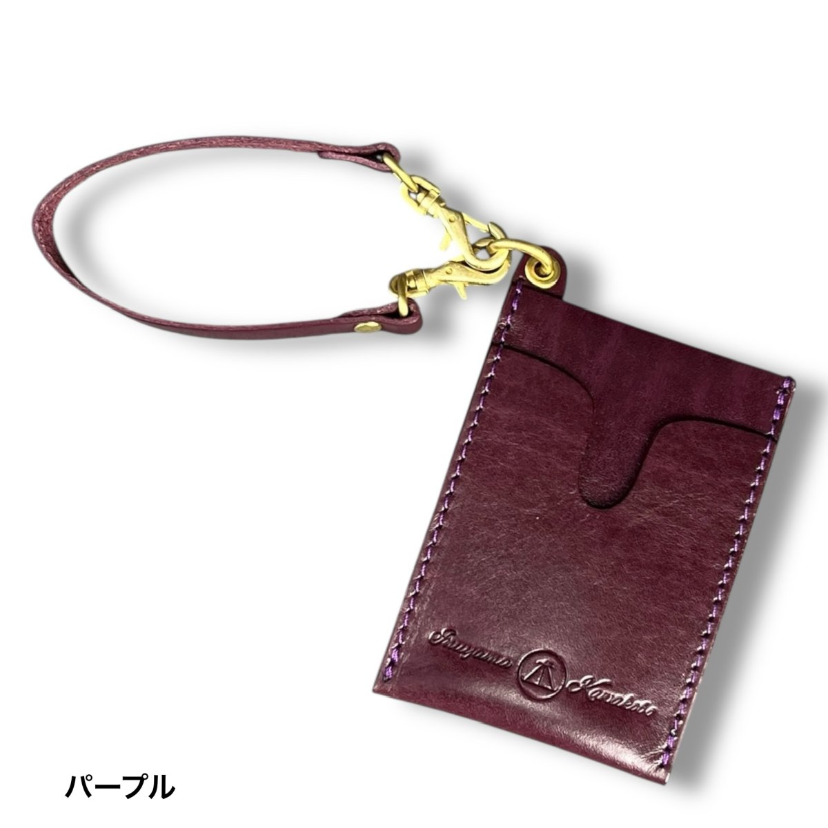 画像8: 10カラーベルギー産ルガトショルダー/レザーパスケース (8)