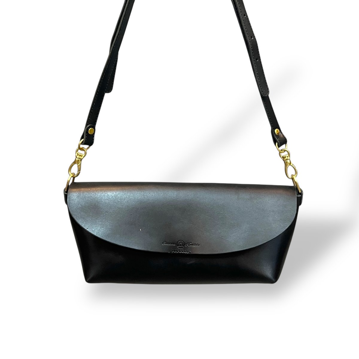 画像2: 3カラー/栃木オイルプルアップレザー/コンダクターズポーチ/ロング/（送料無料） (2)