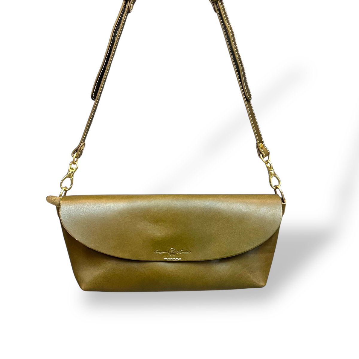 画像3: 3カラー/栃木オイルプルアップレザー/コンダクターズポーチ/ロング/（送料無料） (3)