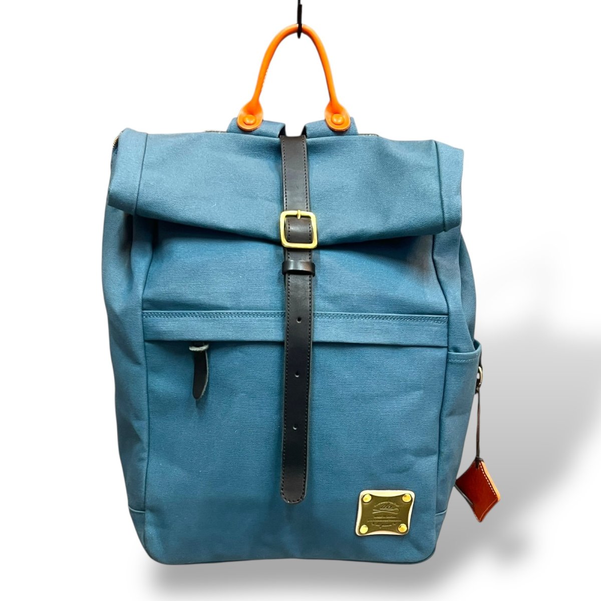 画像11: 4カラー/カラーカスタマイズ/レザーパーツキャンバスリュック /（送料無料）  (11)