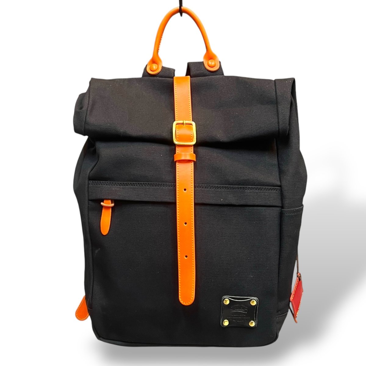 画像5: 4カラー/カラーカスタマイズ/レザーパーツキャンバスリュック /（送料無料）  (5)