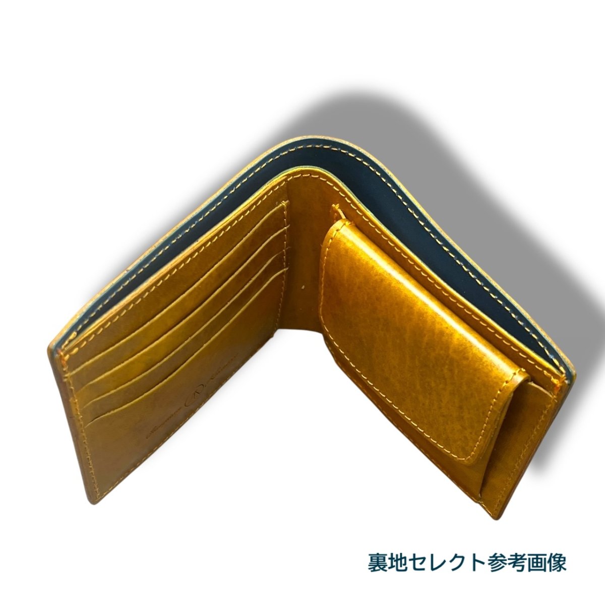 画像18: Luxe Custom Order Wallet   二つ折り財布 薄型スリム カスタムカラー オーダーメイド ユニセックス(送料無料) (18)