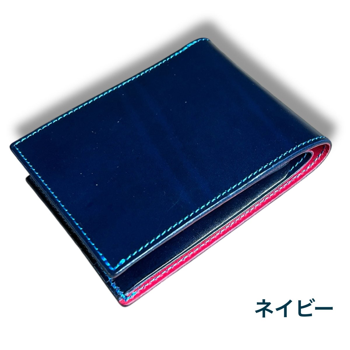 画像9: Luxe Custom Order Ｗallet Ver.2   二つ折り札入れ 薄型スリム カスタムカラー オーダーメイド ユニセックス（送料無料） (9)