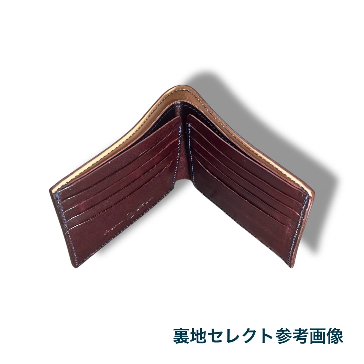 画像14: Luxe Custom Order Ｗallet Ver.2   二つ折り札入れ 薄型スリム カスタムカラー オーダーメイド ユニセックス（送料無料） (14)