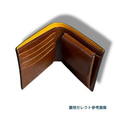 画像14: Luxe Custom Order Ｗallet   二つ折り財布 薄型スリム カスタムカラー オーダーメイド ユニセックス（送料無料） (14)