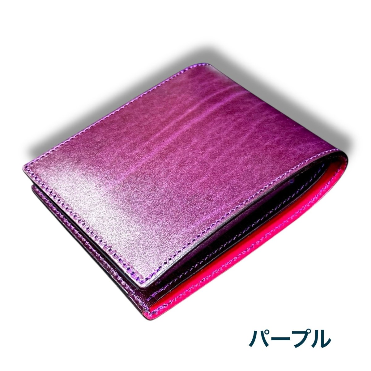 画像6: Luxe Custom Order Ｗallet Ver.2   二つ折り札入れ 薄型スリム カスタムカラー オーダーメイド ユニセックス（送料無料） (6)