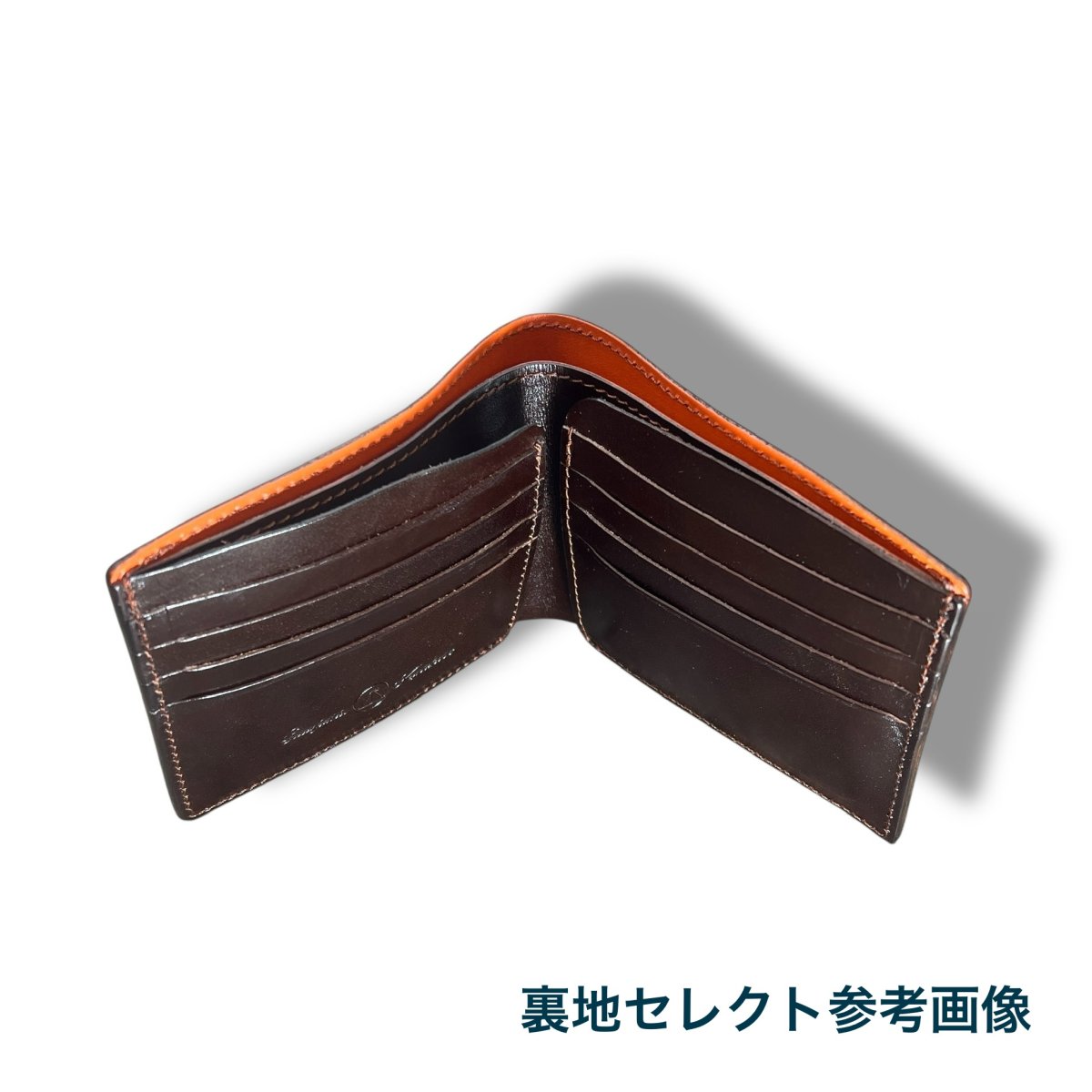 画像18: Luxe Custom Order Ｗallet Ver.2   二つ折り札入れ 薄型スリム カスタムカラー オーダーメイド ユニセックス（送料無料） (18)