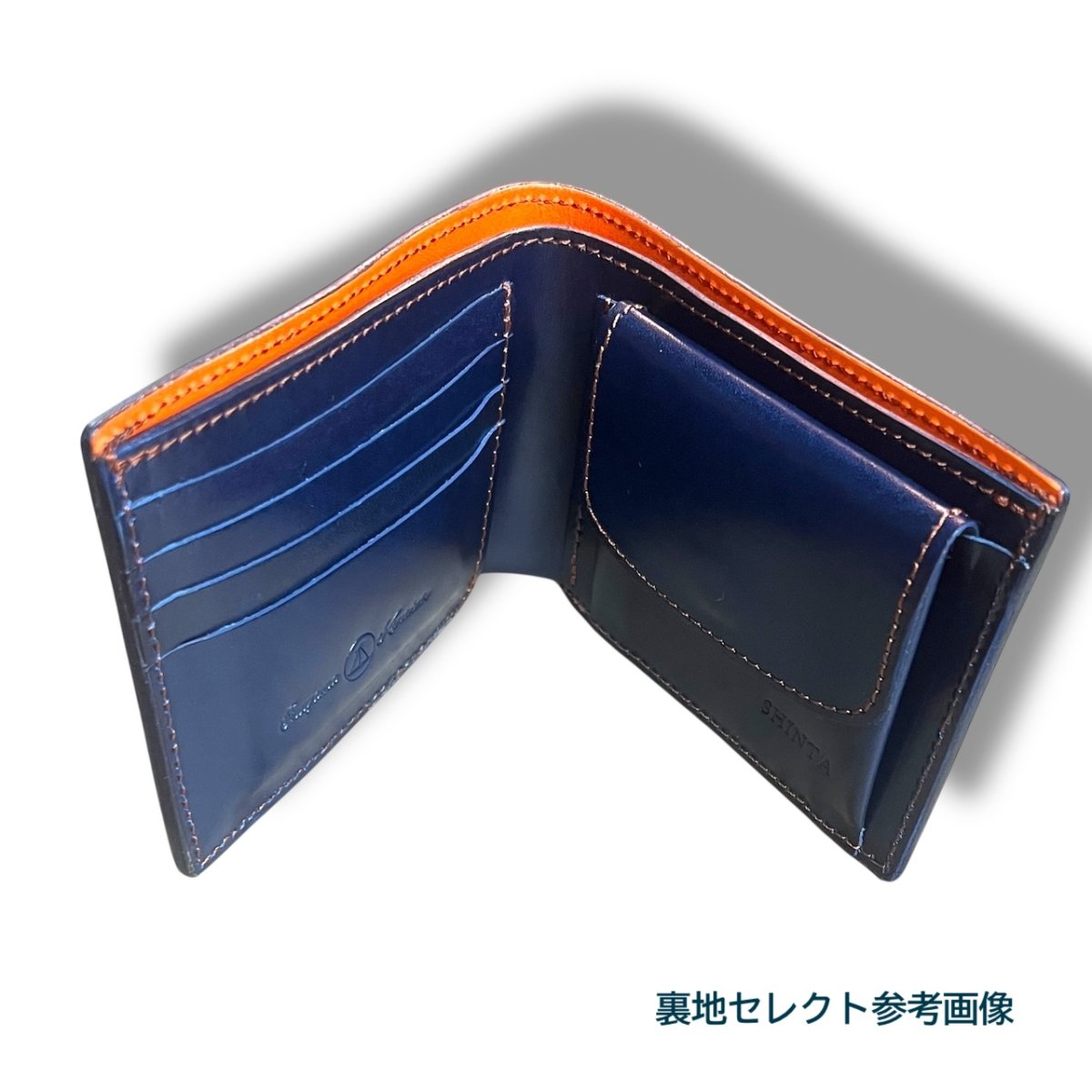 画像16: Luxe Custom Order Wallet   二つ折り財布 薄型スリム カスタムカラー オーダーメイド ユニセックス(送料無料) (16)