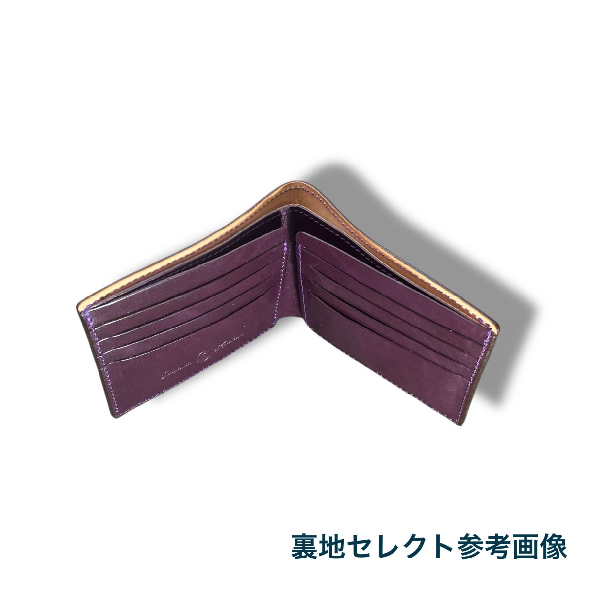 画像16: Luxe Custom Order Ｗallet Ver.2   二つ折り札入れ 薄型スリム カスタムカラー オーダーメイド ユニセックス（送料無料） (16)