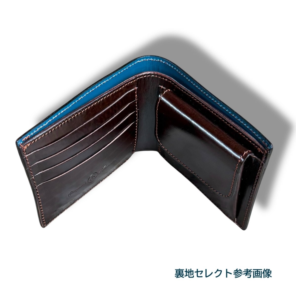 画像17: Luxe Custom Order Wallet   二つ折り財布 薄型スリム カスタムカラー オーダーメイド ユニセックス(送料無料) (17)