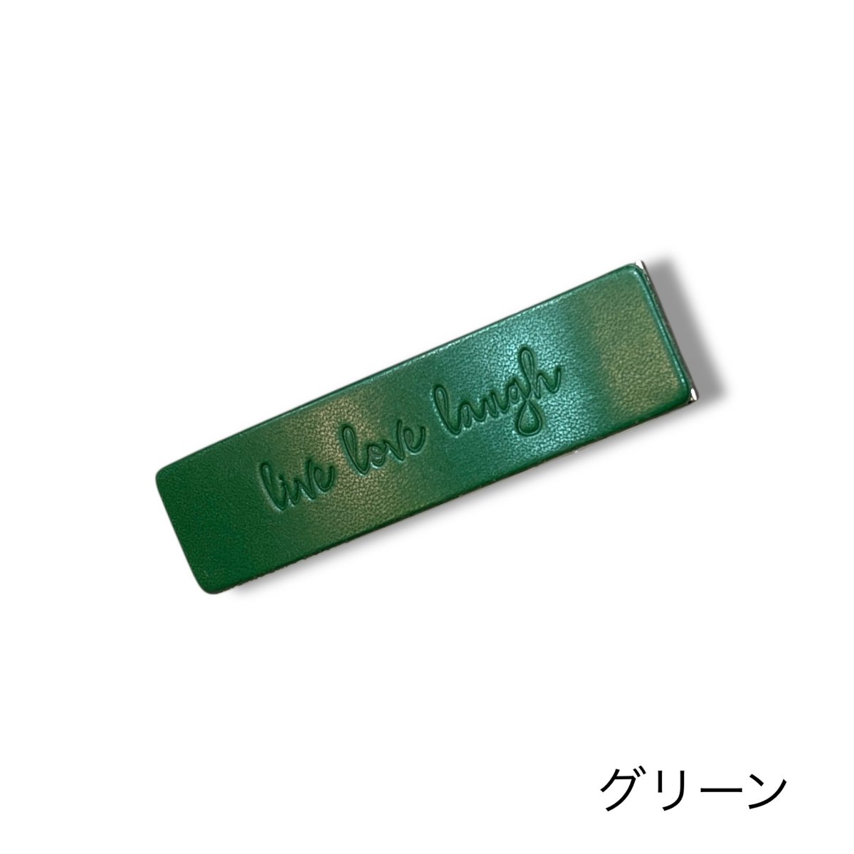 画像12: 10カラー国産ヌメ革/革のヘアクリップ (12)