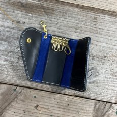画像19: 10カラー国産ヌメ革/カラーカスタマイズ/レザーキーケース/外付けスマートキー (19)