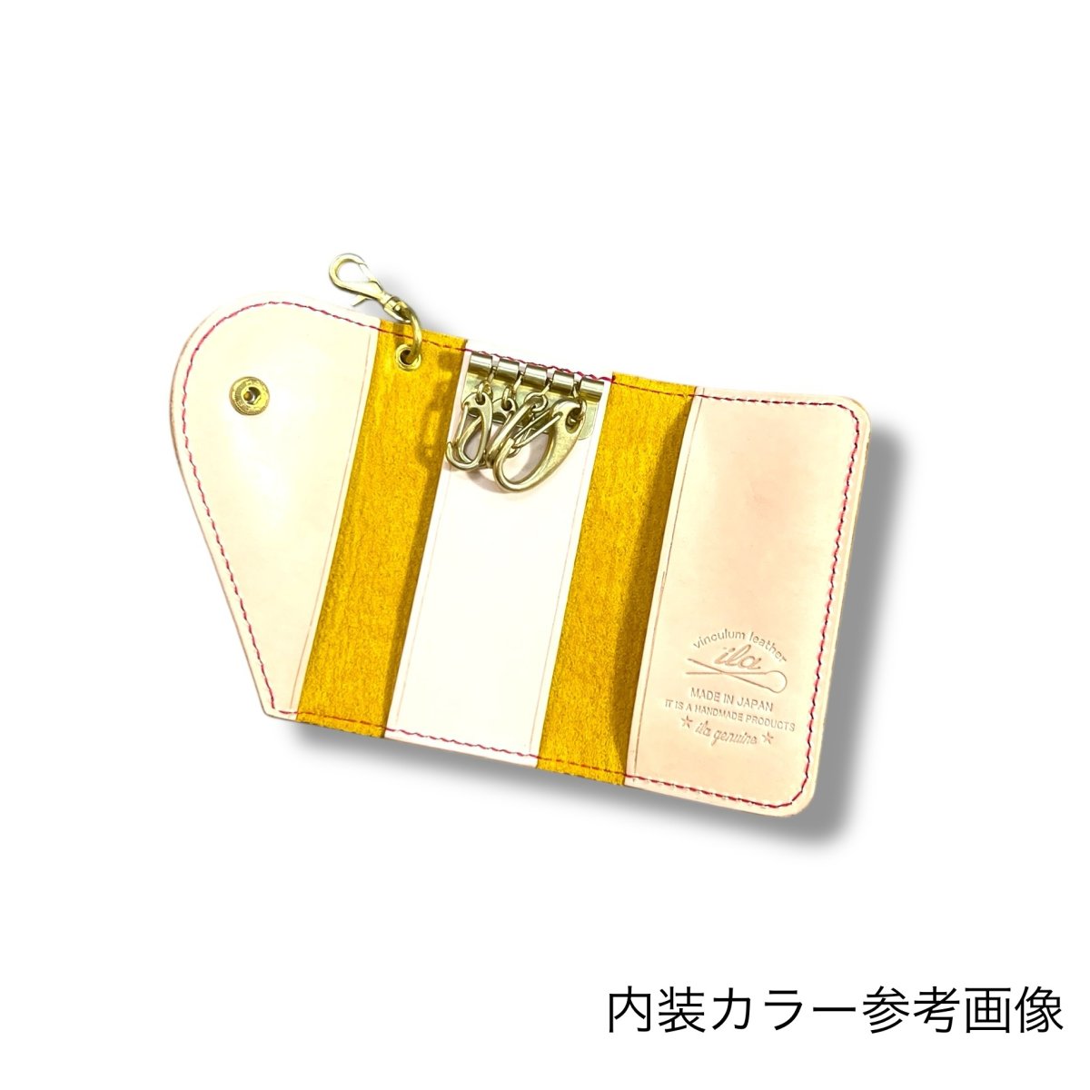 画像19: 10カラー国産ヌメ革/カラーカスタマイズ/レザーキーケース/外付けスマートキー (19)