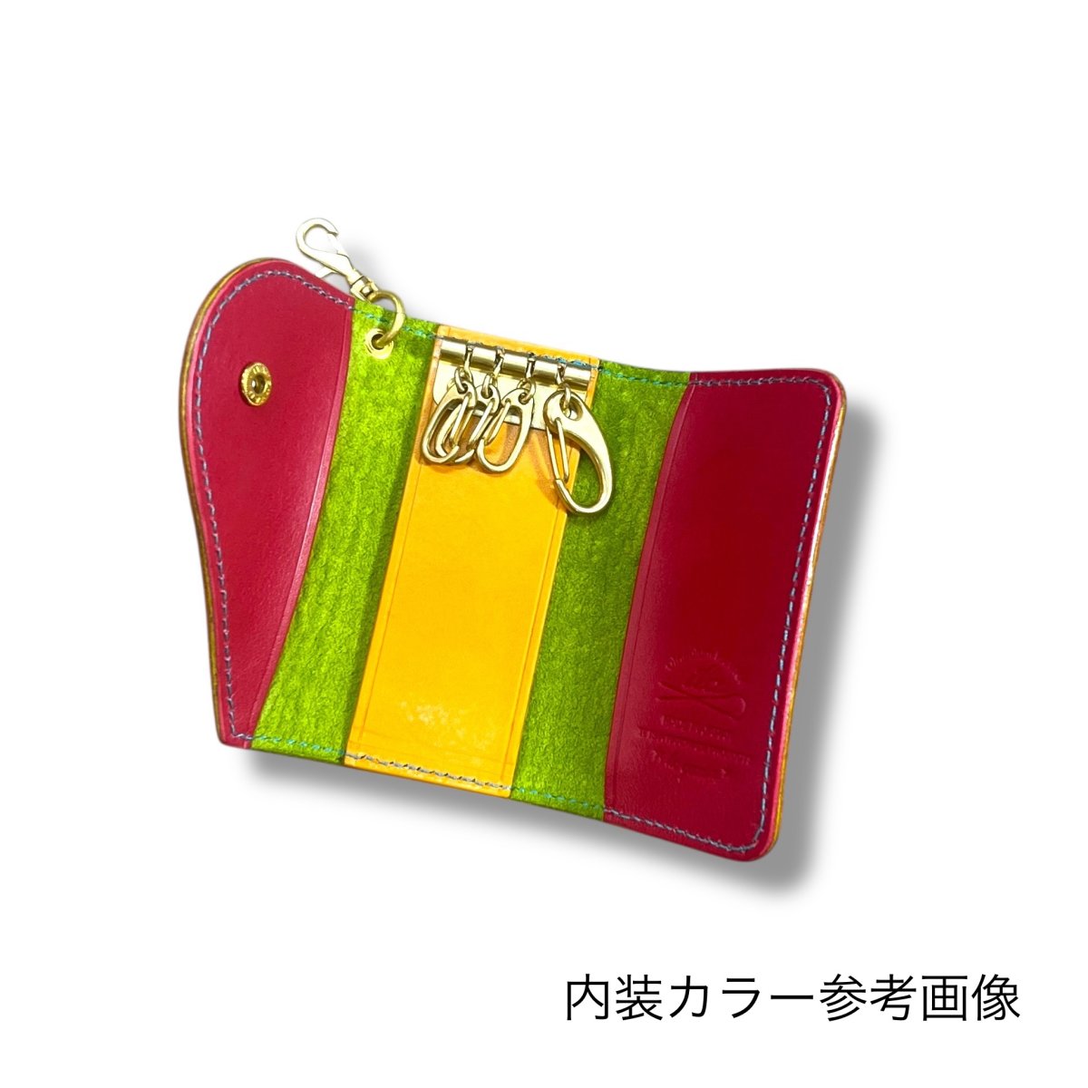 画像15: 10カラー国産ヌメ革/カラーカスタマイズ/レザーキーケース/外付けスマートキー (15)