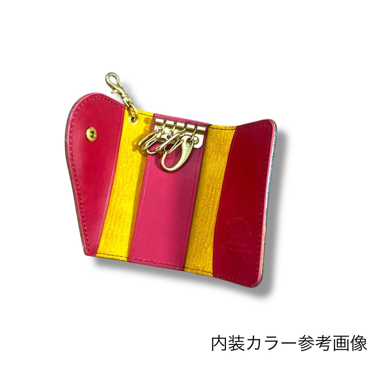 画像20: 10カラー国産ヌメ革/カラーカスタマイズ/レザーキーケース/外付けスマートキー (20)