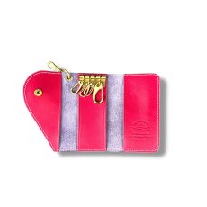 画像17: 10カラー国産ヌメ革/カラーカスタマイズ/レザーキーケース/外付けスマートキー (17)