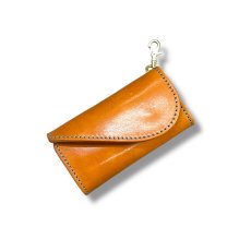 画像9: 10カラー国産ヌメ革/カラーカスタマイズ/レザーキーケース/外付けスマートキー (9)