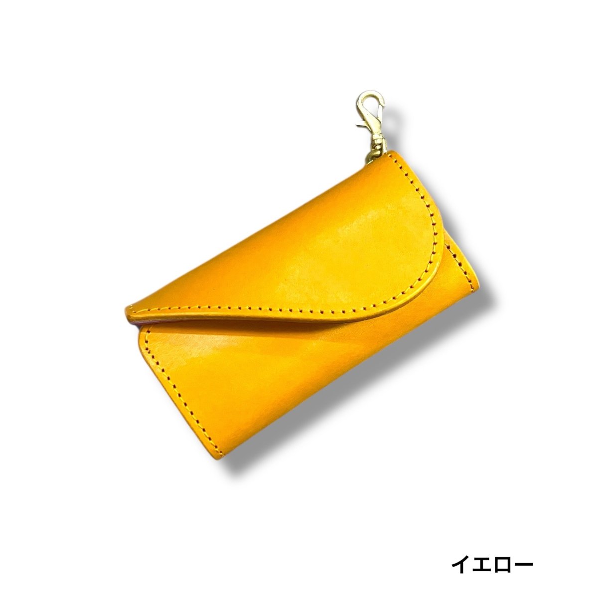 画像8: 10カラー国産ヌメ革/カラーカスタマイズ/レザーキーケース/外付けスマートキー (8)