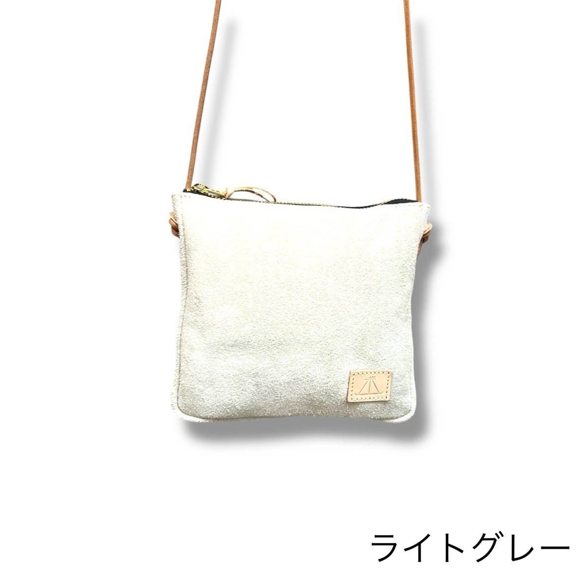 画像4: 8カラー国産ベロア革/テールポシェットSサイズ (4)