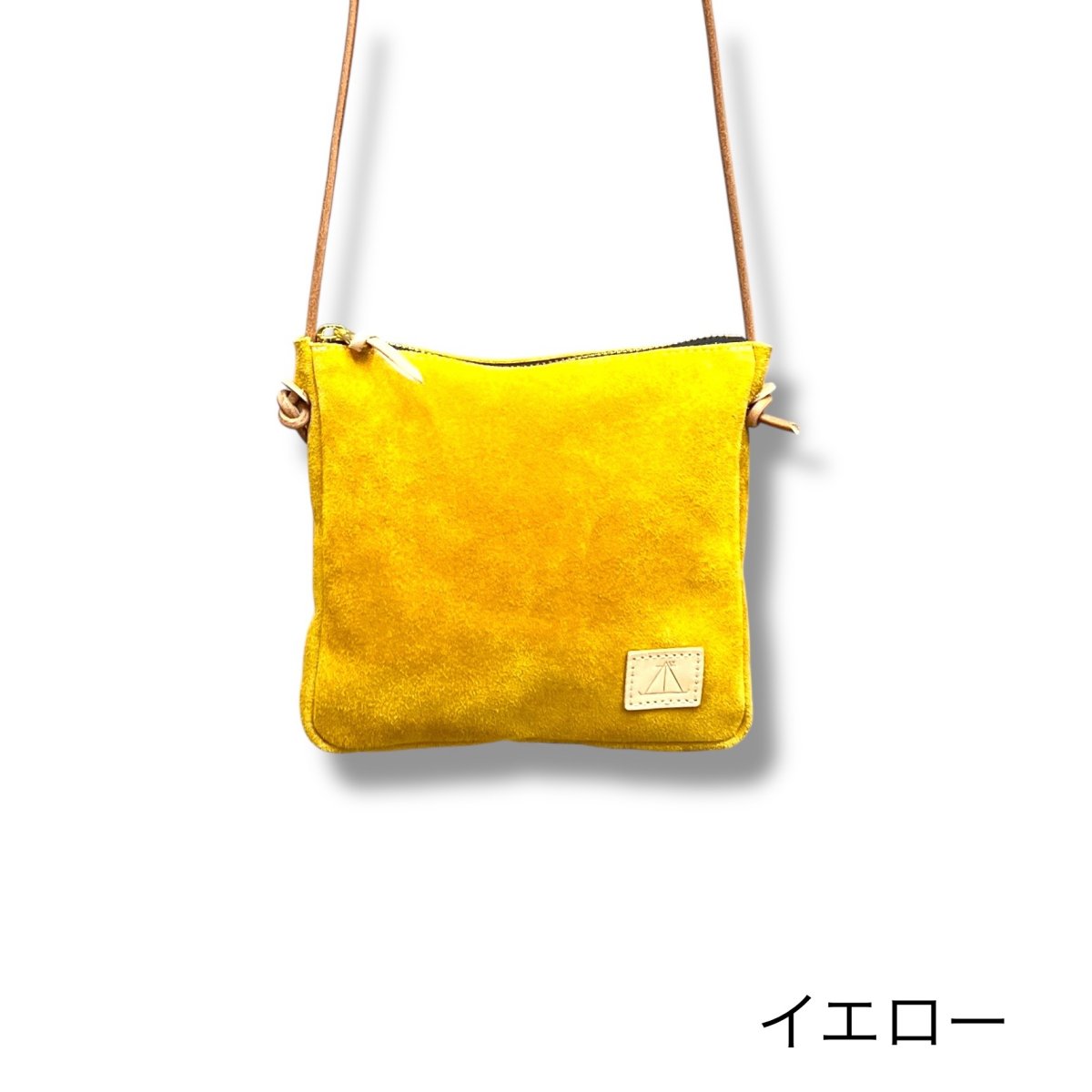 画像8: 8カラー国産ベロア革/テールポシェットSサイズ (8)