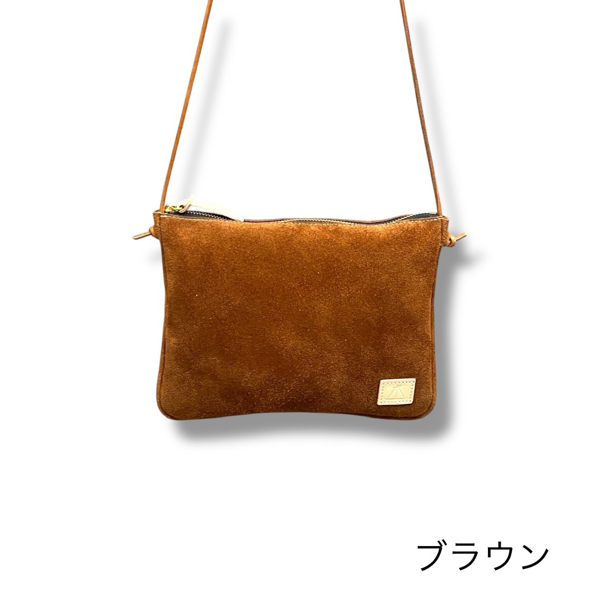 画像8: 8カラー国産ベロア革/テールポシェットMサイズ (8)