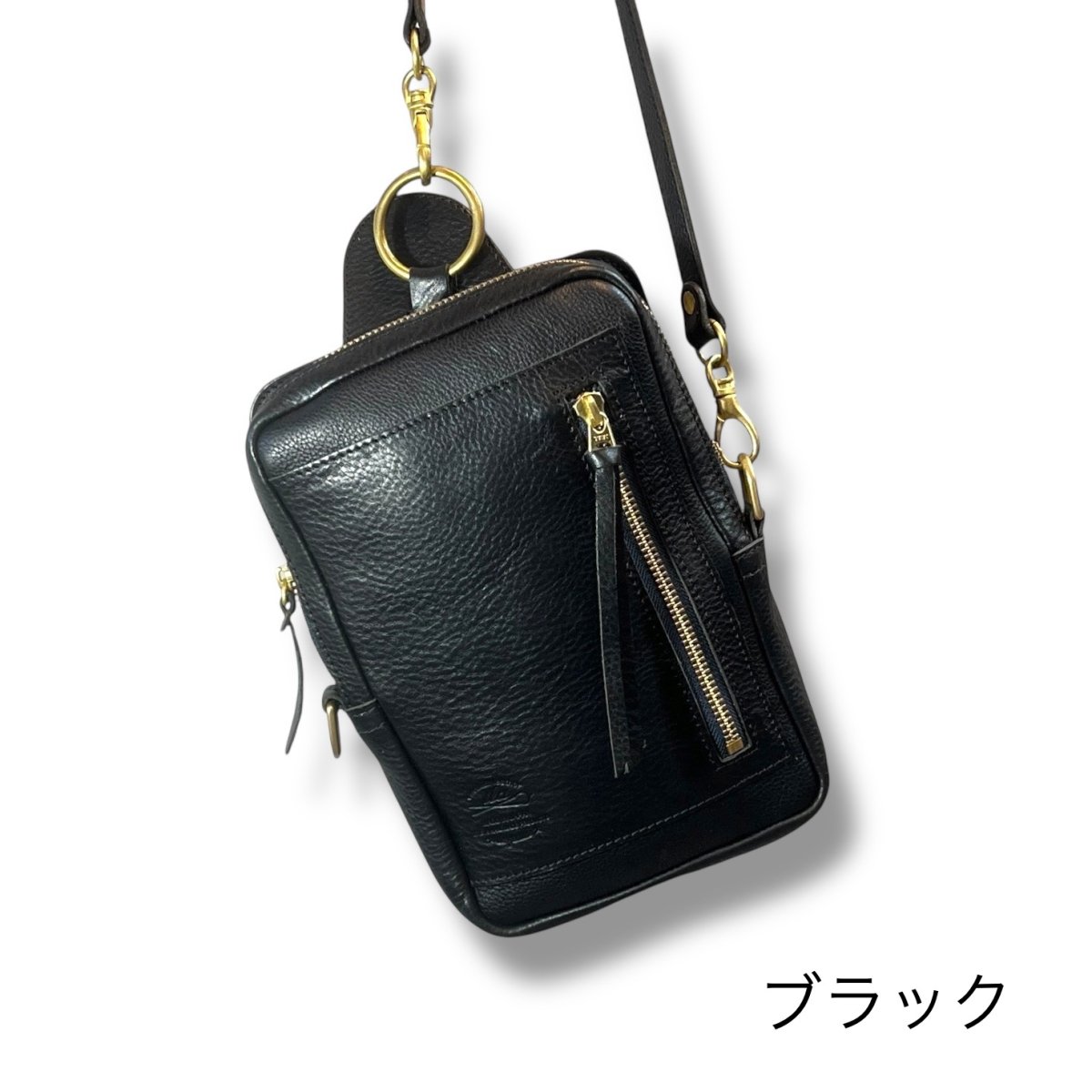 画像2: 12カラー/3wayユニセックスレザーボディバッグ/ レザーショルダーバッグ/オーダーメイド (2)