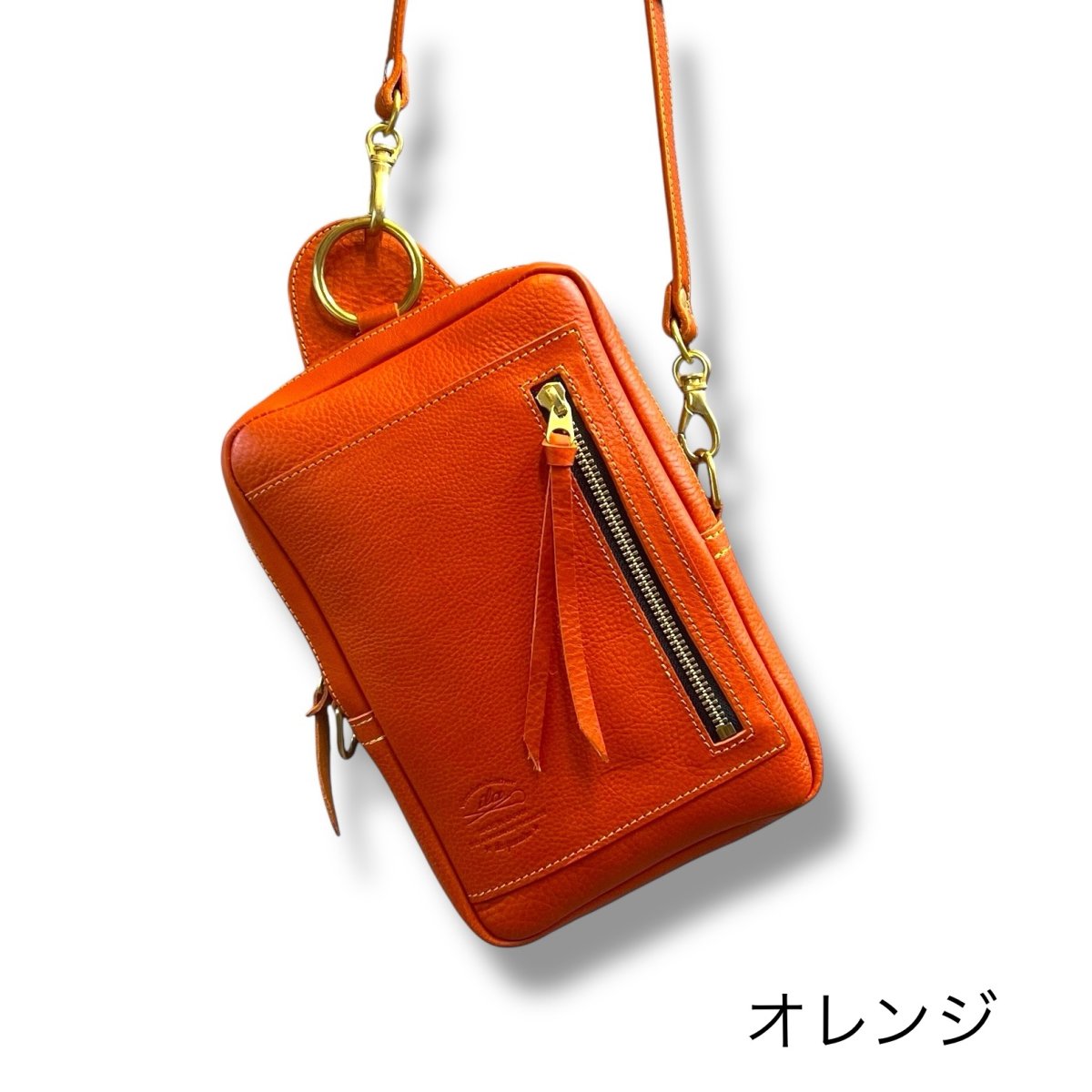 画像7: 12カラー/3wayユニセックスレザーボディバッグ/ レザーショルダーバッグ/オーダーメイド (7)