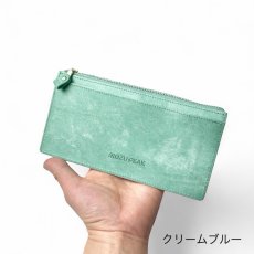 画像4: 【MOZUPEAK 】VELARE /FLATロングウォレット/9カラー/薄い長財布（送料無料） (4)